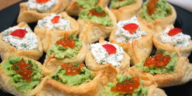 Рецепт Тарталеток с сыром и чесноком