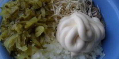 Шаг 1: тарталеток с тунцома и сырома