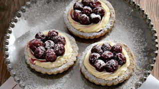 Рецепт Тарталеток Снегурочкина вишня