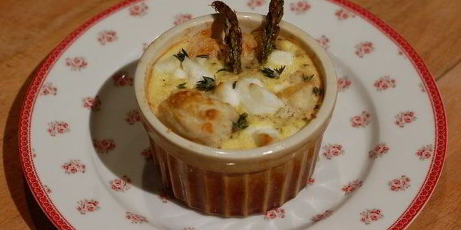 Рецепт Тарталеток со спаржей, розмарином и сыром