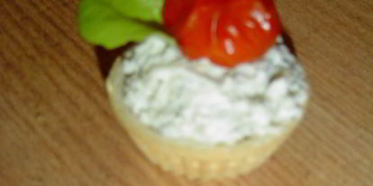 Шаг 5: закусочных тарталеток с рокфором и помидорами черри