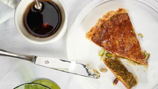 Рецепт Фисташково-миндального тарт