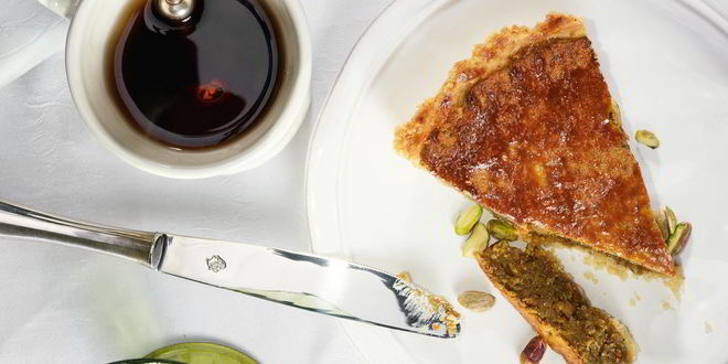 Рецепт фисташково-миндального тарт