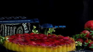 Рецепт Клубнично-кокосового тарт