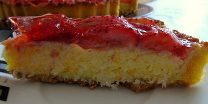 Шаг 10: клубнично-кокосового тарт