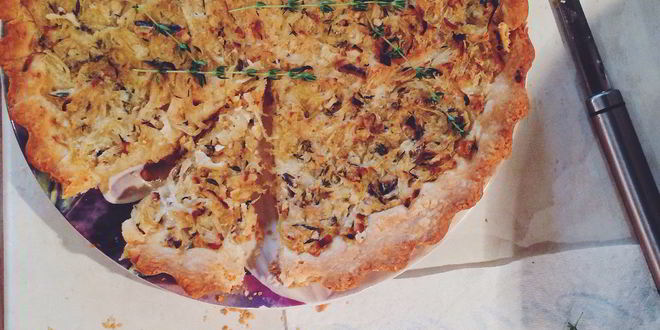 Рецепт лукового тарта