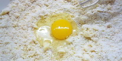 Шаг 1: миндального тарта с запеченным кремом