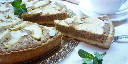 Шаг 19: миндального тарта с запеченным кремом