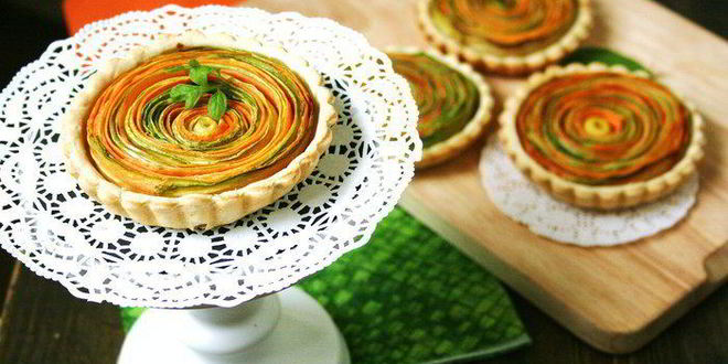 Рецепт овощного тарта