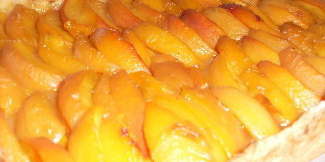 Рецепт персикового тарта