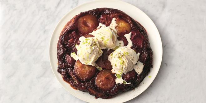 Рецепт сливового тарта-татен