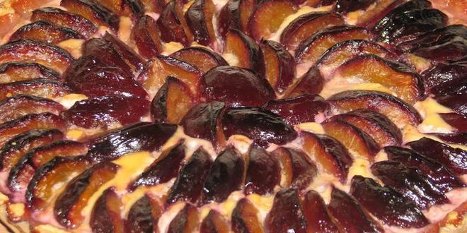 Рецепт сливового тарта