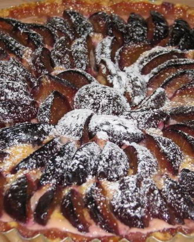 Рецепт сливового тарта