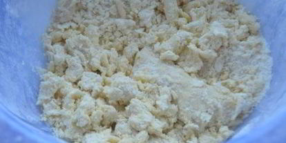 Шаг 1: тарта с абрикосовым фражипаном