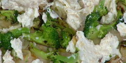 Шаг 8: тарта с брокколи, луком-пореем и сыром