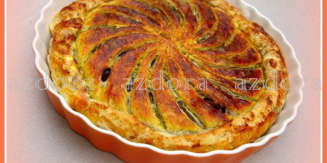 Рецепт Тарта с домашним марципаном из миндаля и грецких орехов