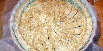 Шаг 7: тарта с домашним марципаном из миндаля и грецких орехов