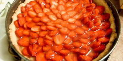 Шаг 8: тарта с клубникой и розмариновым кремом