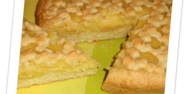 Рецепт тарта с лимонным кремом