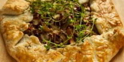 Шаг 5: тарта с лисичками