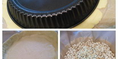 Шаг 1: тарта с лососем и картофелем