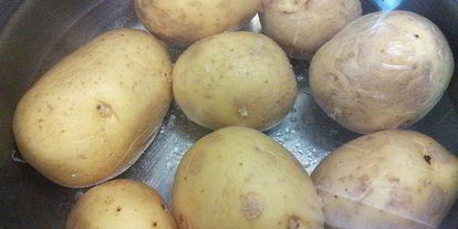 Шаг 2: тарта с лососем и картофелем