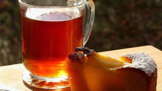 Рецепт Тарта с миндальным кремом и мариноваными грушами Мечта