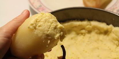 Шаг 12: тарта с миндальныма кремома и мариноваными грушами мечты