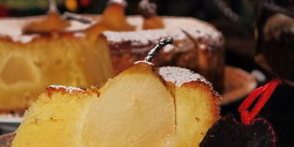 Шаг 16: тарта с миндальныма кремома и мариноваными грушами мечты