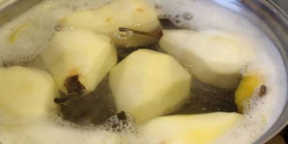 Шаг 5: тарта с миндальныма кремома и мариноваными грушами мечты