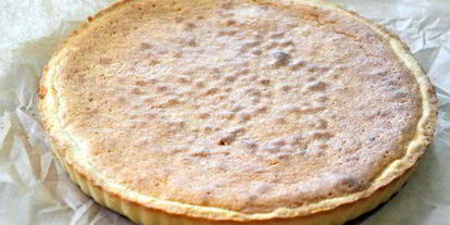 Шаг 2: тарта с миндальным кремом и шоколадом