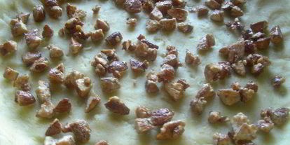 Шаг 8: тарта с пряной тыквой, медом и карамелизированным миндалем