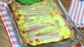 Рецепт Тарта с ревенем