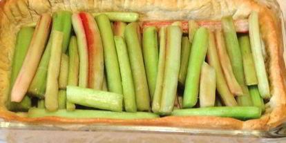 Шаг 5: тарта с ревенем