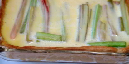 Шаг 6: тарта с ревенем