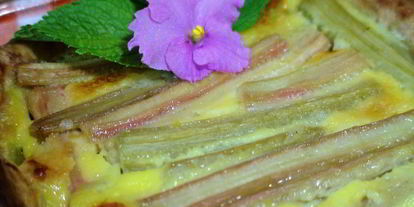 Шаг 7: тарта с ревенем