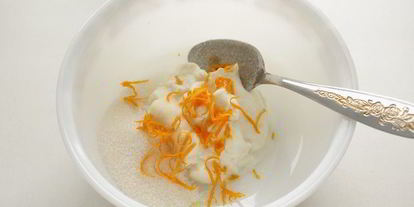 Шаг 5: тарта с рикоттой и брусникой