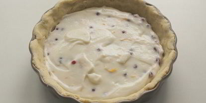 Шаг 6: тарта с рикоттой и брусникой