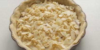 Шаг 7: тарта с рикоттой и брусникой