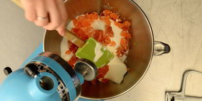 Шаг 1: тарта с рикоттой, лимонной цедрой и цукатами