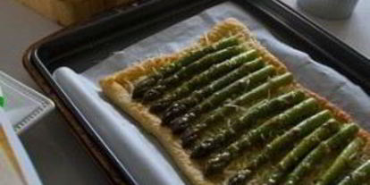 Шаг 3: тарта со спаржей и лимоном