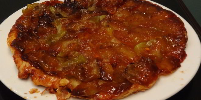 Рецепт тарта татен из слоеного теста