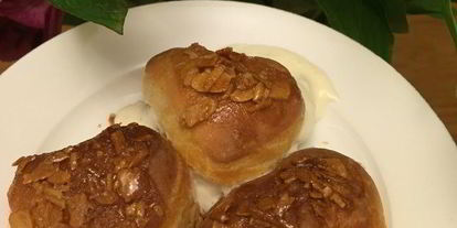 Шаг 12: тарта тропезьен с творожным кремом