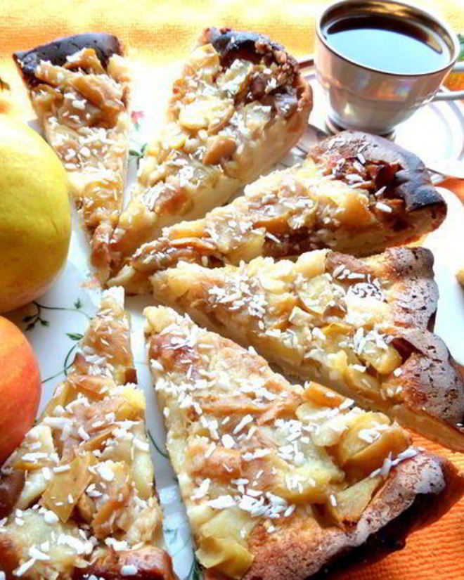 Рецепт яблочно-грушевого тарт татен