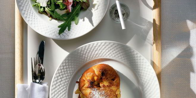 Рецепт французских тостов с яблоками