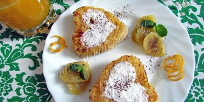 Шаг 15: французских тостов в виде сердца