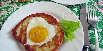 Шаг 17: французских тостов в виде сердца