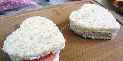 Шаг 5: французских тостов в виде сердца