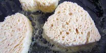 Шаг 10: французских тостов в виде сердца