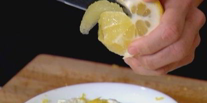 Шаг 1: лимонного творожка на тосте